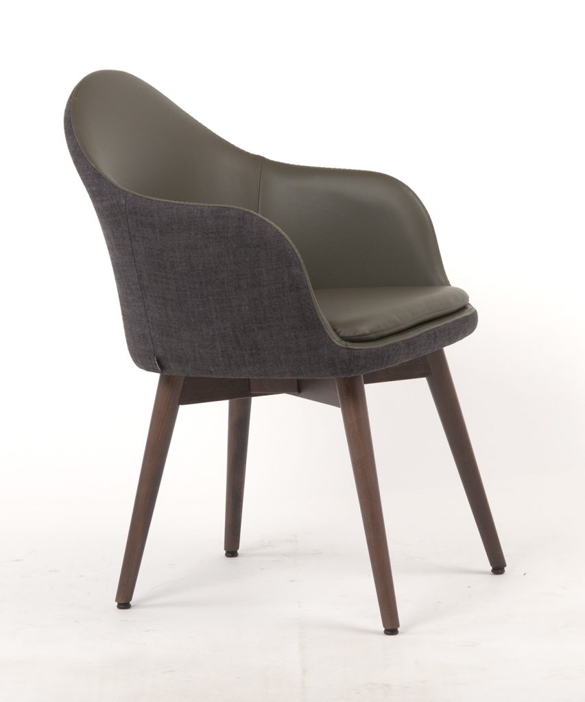Mit masssivem Holzgestell: Sessel Tina Gastronomiesessel Tina elegant