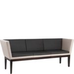 Sofa 40925, Bank, 3-Sitzer, Gastro-Möbel