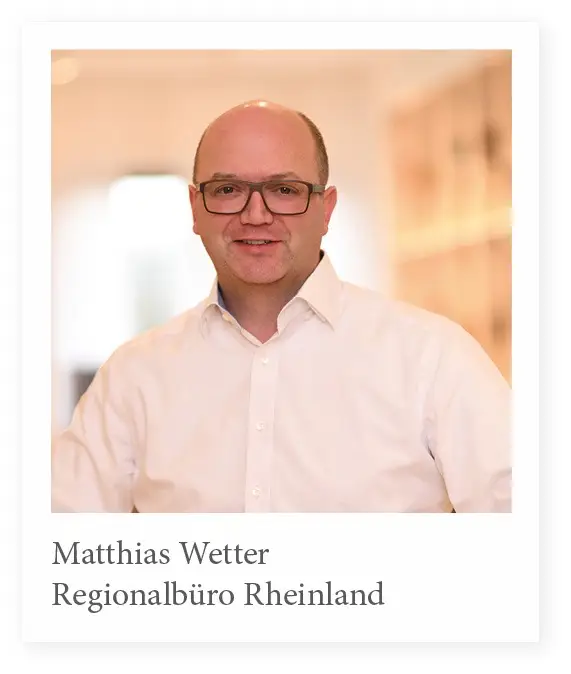 Vertriebsmitarbeiter Matthias Wetter Stuhlfabrik Schnieder