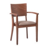 Stapelstuhl mit Armlehnen Luxor 12466 Stuhlfabrik Schnieder