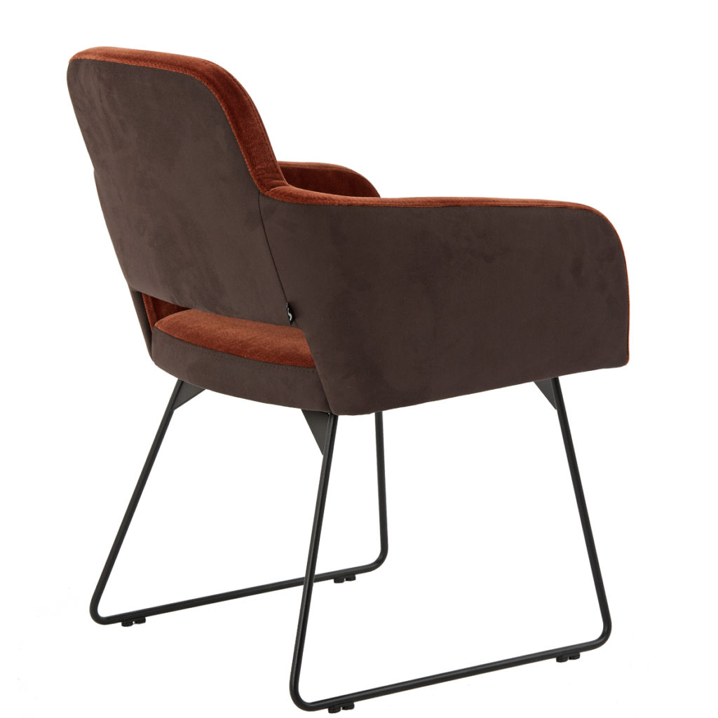 Sessel Marvin 12520-4 Polsterstuhl mit Armlehnen Stuhlfabrik Schnieder