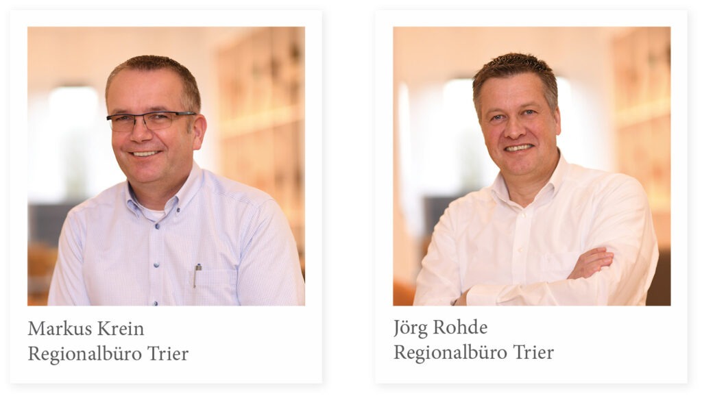 Firma Rohde, Markus Krein & Jörg Rohde, Außendienst, Vertrieb Raum Trier