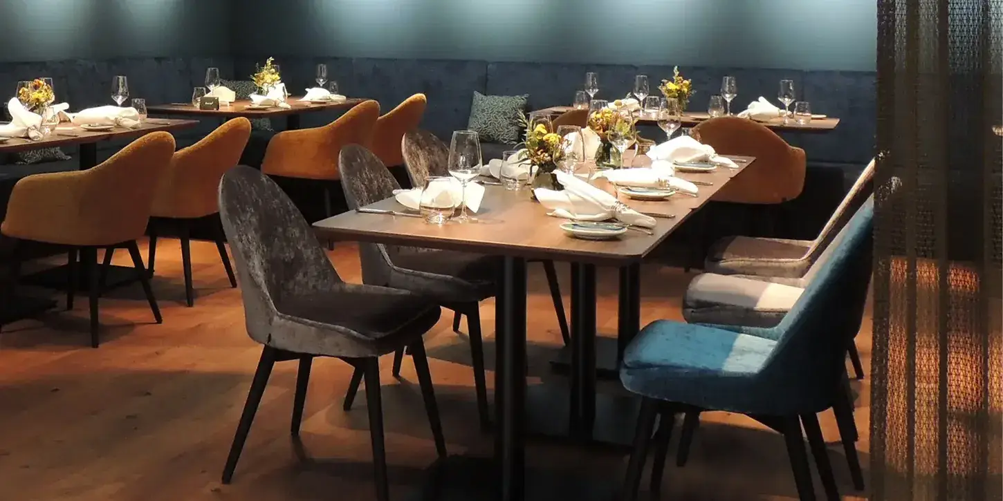 Restaurant-Einrichtung Rebblick in Korb
