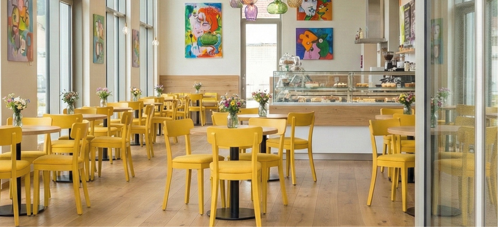 Café-Einrichtung Gastronomie Bistro