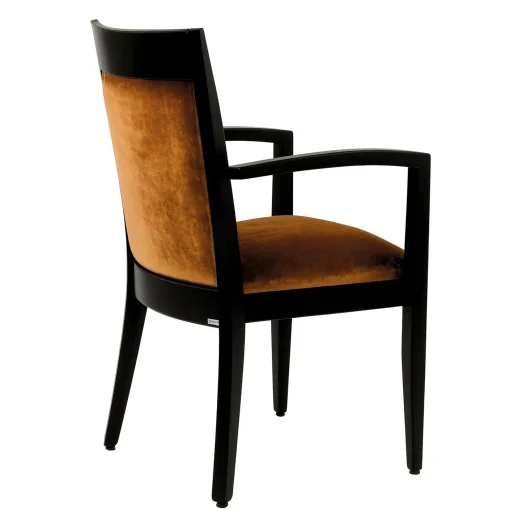 12444 Restaurantstuhl mit Armlehnen Vincent Schniedersitzt Möble für gute Gäste