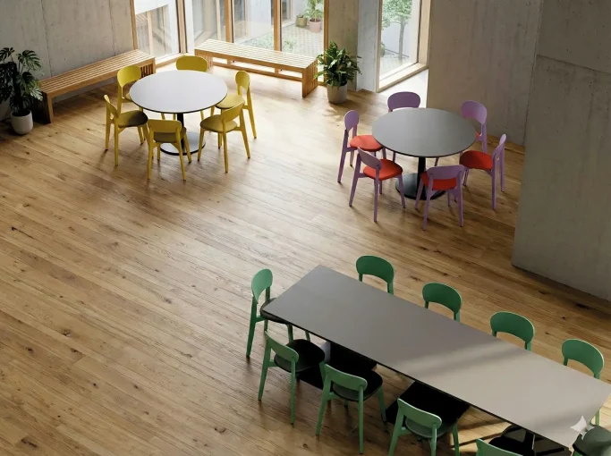 Stapelstuhl Lara 11409 Bistrostuhl stapelbar Schniedersitzt Möbel für gute Gäste