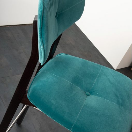 Gastro Hocker Joris Sitzhöhe 80 cm Sonderausfuehrung mit Knopfheftung Stuhlfabrik Schnieder
