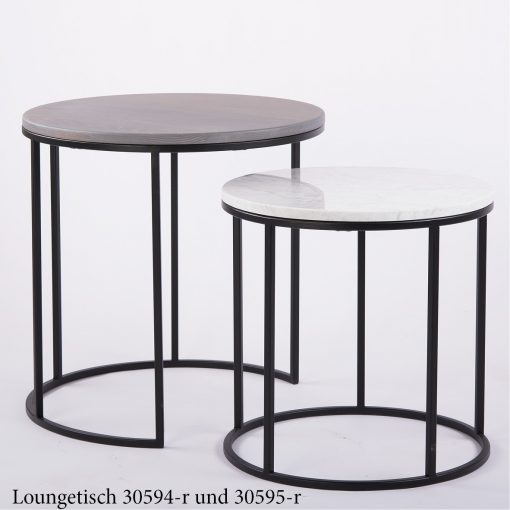 Loungetisch 30594-r, Tisch rund, Stuhlfabrik Schnieder
