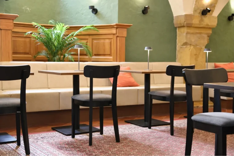 Stuhl Frankfurter Februar Aktion Schniedersitzt Restaurant Einrichtung_9