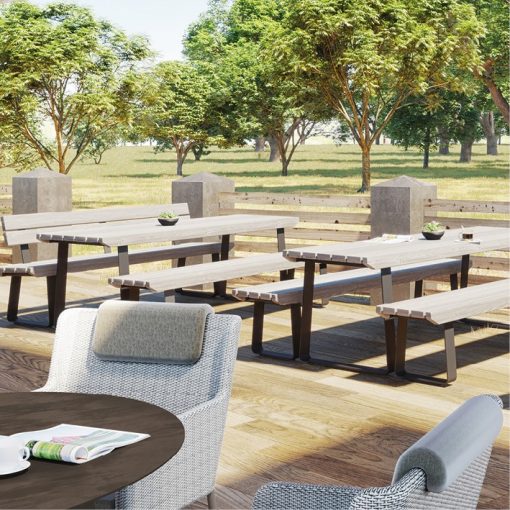 Tisch Terrassenmöbel Seire Osis, Gartenbänke Sofa Tische Outdoor Möbel