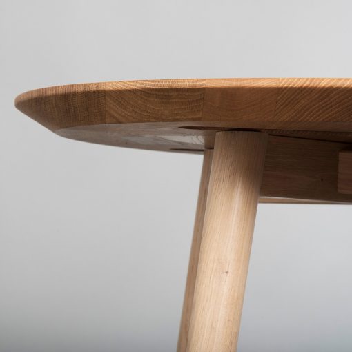 Tischplatte Massivholz mit Schweizer Kante